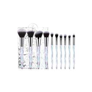 Πινέλα Μακιγιάζ σε Σχήμα Διαμαντιού με Θήκη